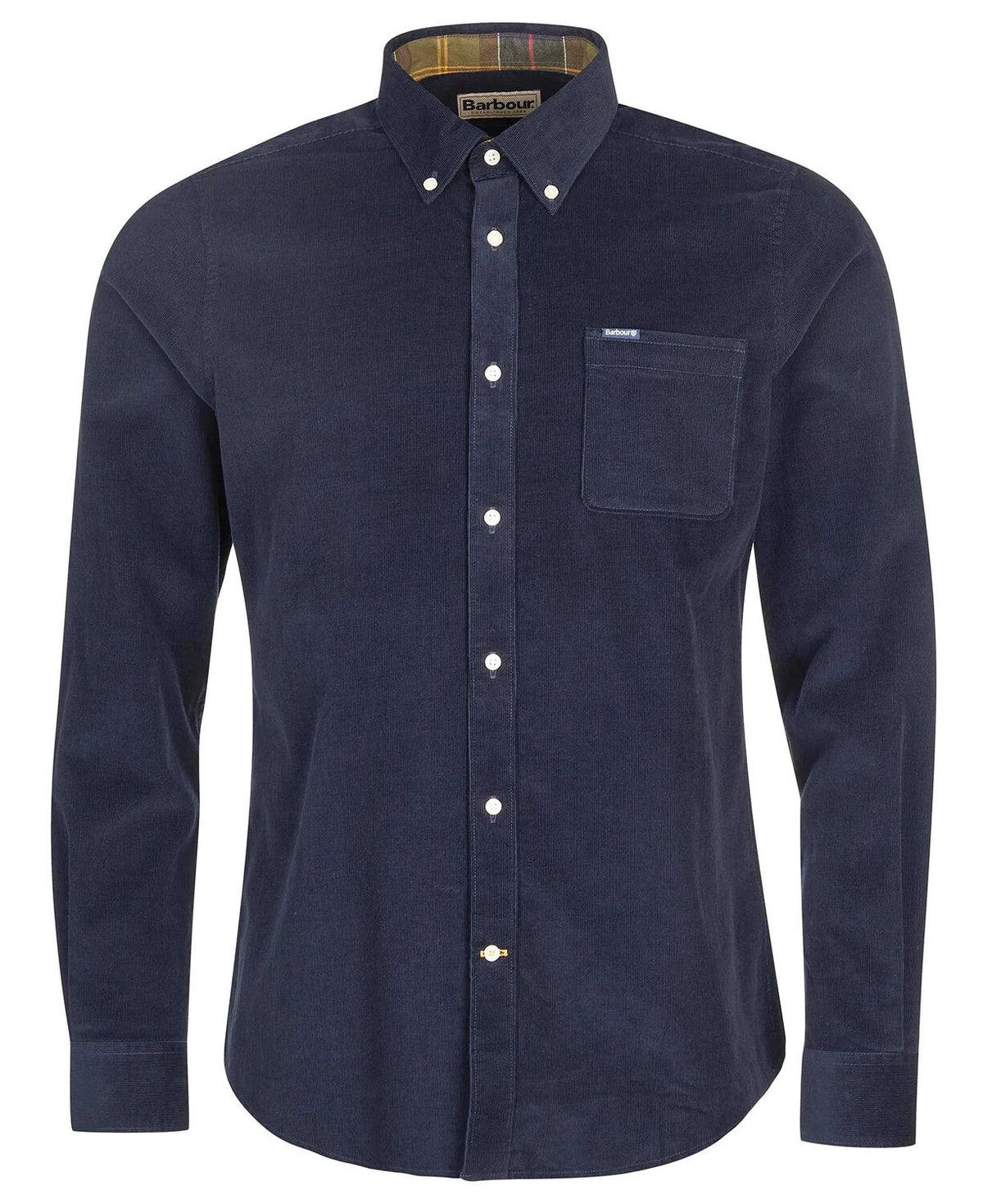 Barbour Ramsey Cord Shirt Navy MSH5001 ny91