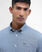 Barbour Padshaw Green Gingham Shirt MSH5027 gn51