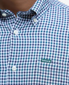 Barbour Padshaw Green Gingham Shirt MSH5027 gn51