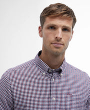 Load image into Gallery viewer, Barbour Padshaw Rich Red Gingham Shirt MSH5027 re33