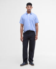 Load image into Gallery viewer, Barbour Nelson Linen Blend Shirt Blue MSH5093 bl33