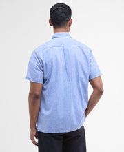 Load image into Gallery viewer, Barbour Nelson Linen Blend Shirt Blue MSH5093 bl33