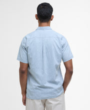 Load image into Gallery viewer, Barbour Nelson Linen Blend Shirt Blue MSH5093 BU23