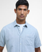 Load image into Gallery viewer, Barbour Nelson Linen Blend Shirt Blue MSH5093 BU23