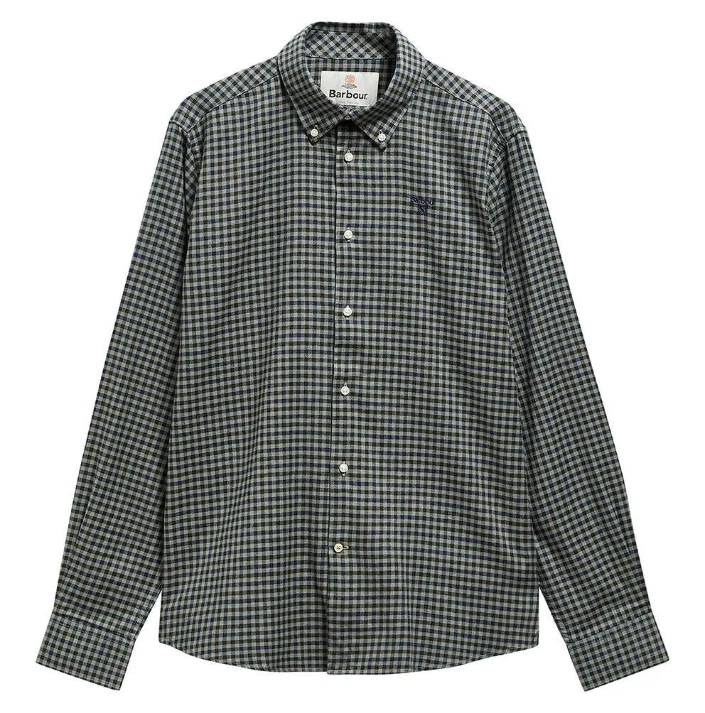 Barbour Finkle Check Shirt Green MSH5242 GN49
