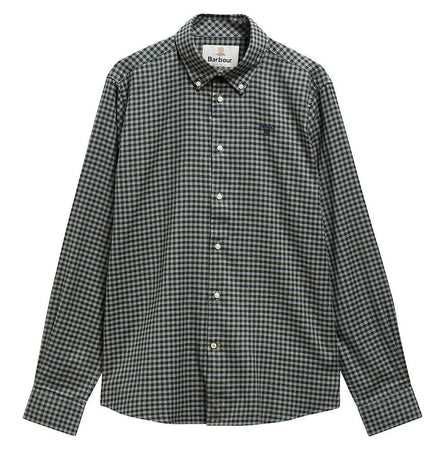 Barbour Finkle Check Shirt Green MSH5242 GN49