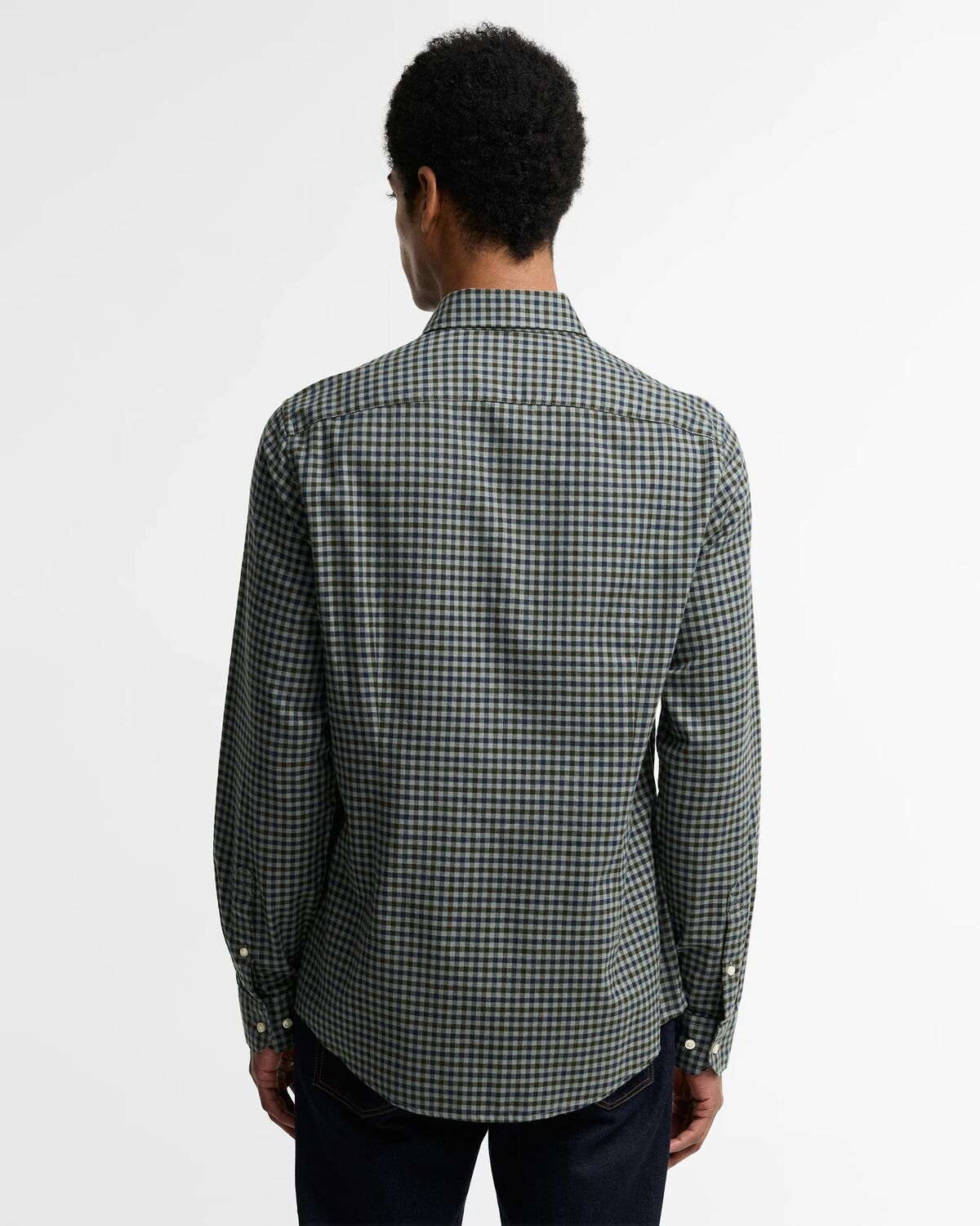 Barbour Finkle Check Shirt Green MSH5242 GN49