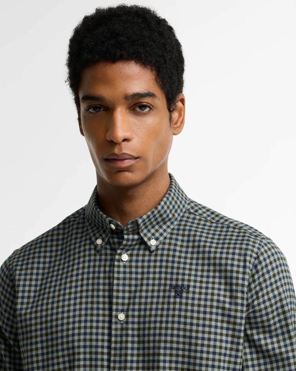 Barbour Finkle Check Shirt Green MSH5242 GN49