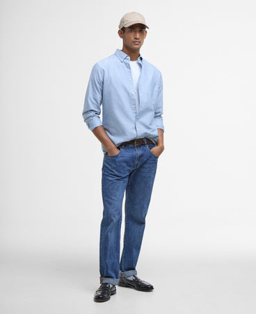 Barbour Midnight Blue Oxtown Shirt MSH5301 bl92