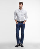 Barbour White Oxtown Shirt MSH5301 wh11