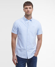 Load image into Gallery viewer, Barbour Oxford Short Sleeve Shirt Sky Blue MSH5313 bl32