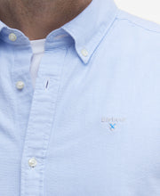 Load image into Gallery viewer, Barbour Oxford Short Sleeve Shirt Sky Blue MSH5313 bl32