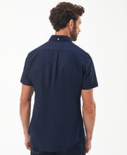 Load image into Gallery viewer, Barbour Oxford Short Sleeve Shirt Navy MSH5313 ny91