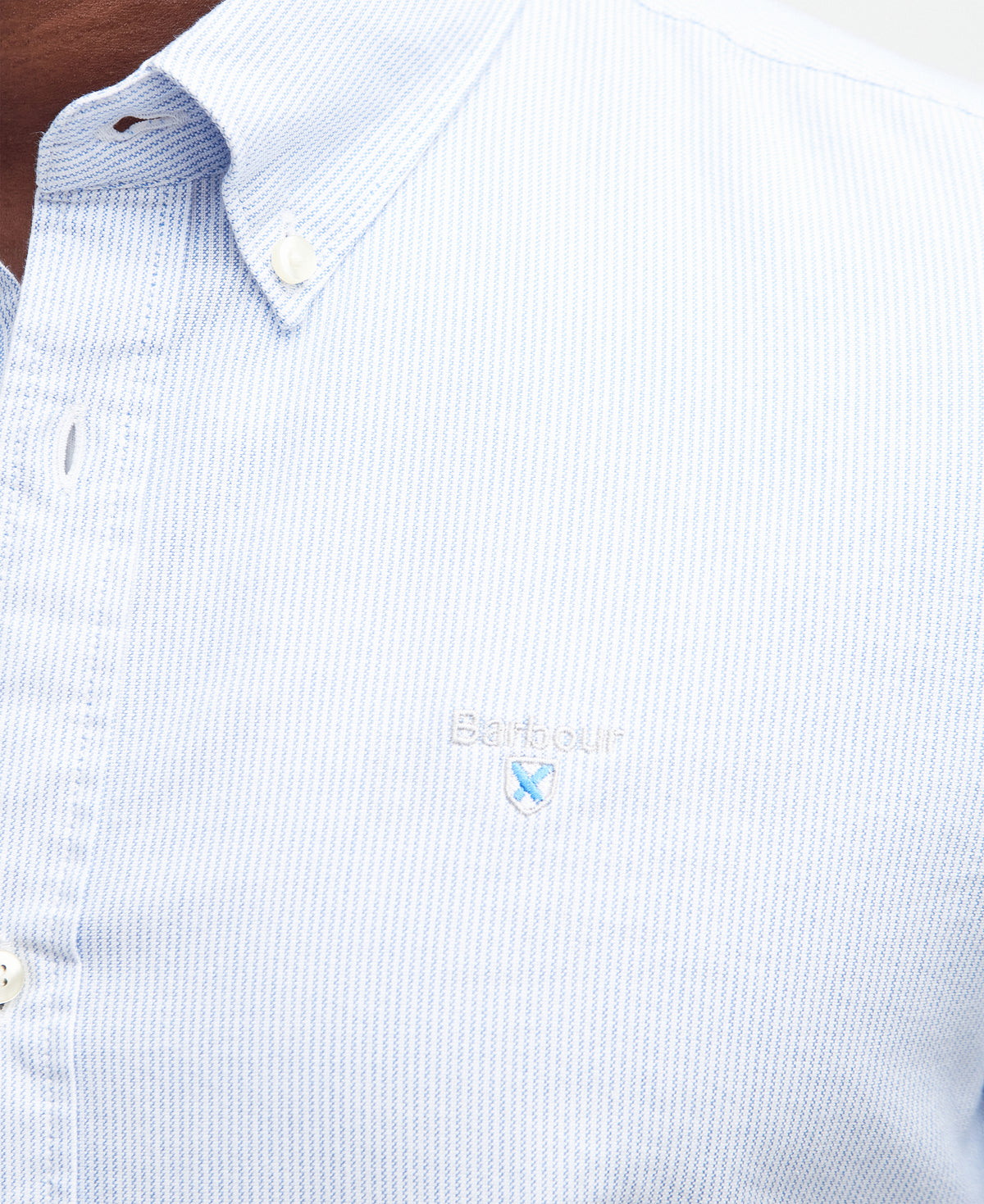Barbour Oxtown Striped Shirt Blue MSH5447 bl32