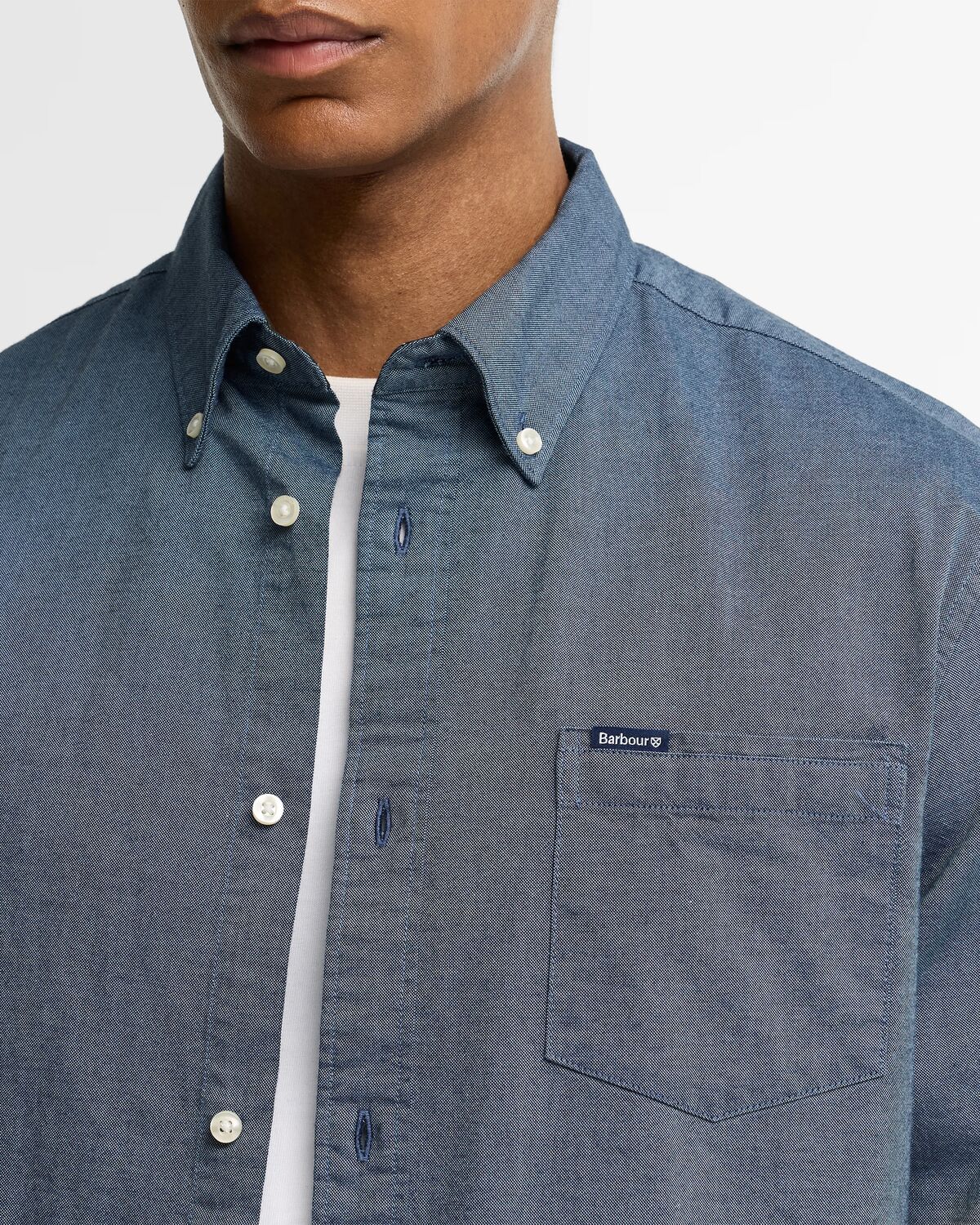 Barbour Marsden Shirt Tarn Blue MSH5527 BU75