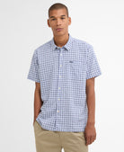 Barbour Nelson Check Shirt Blue MSH5718 bl33