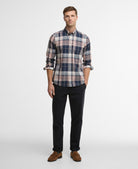 Barbour Navy Newbridge Check Shirt MSH5720 ny91