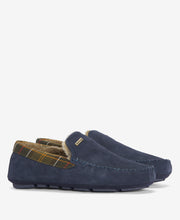 Load image into Gallery viewer, Barbour Monty Slippers Navy msl0001 ny52