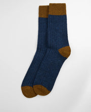 Load image into Gallery viewer, Barbour Blue Socks MSO0091 br71