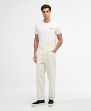 Load image into Gallery viewer, Barbour International White Tee MTS1603 wh32