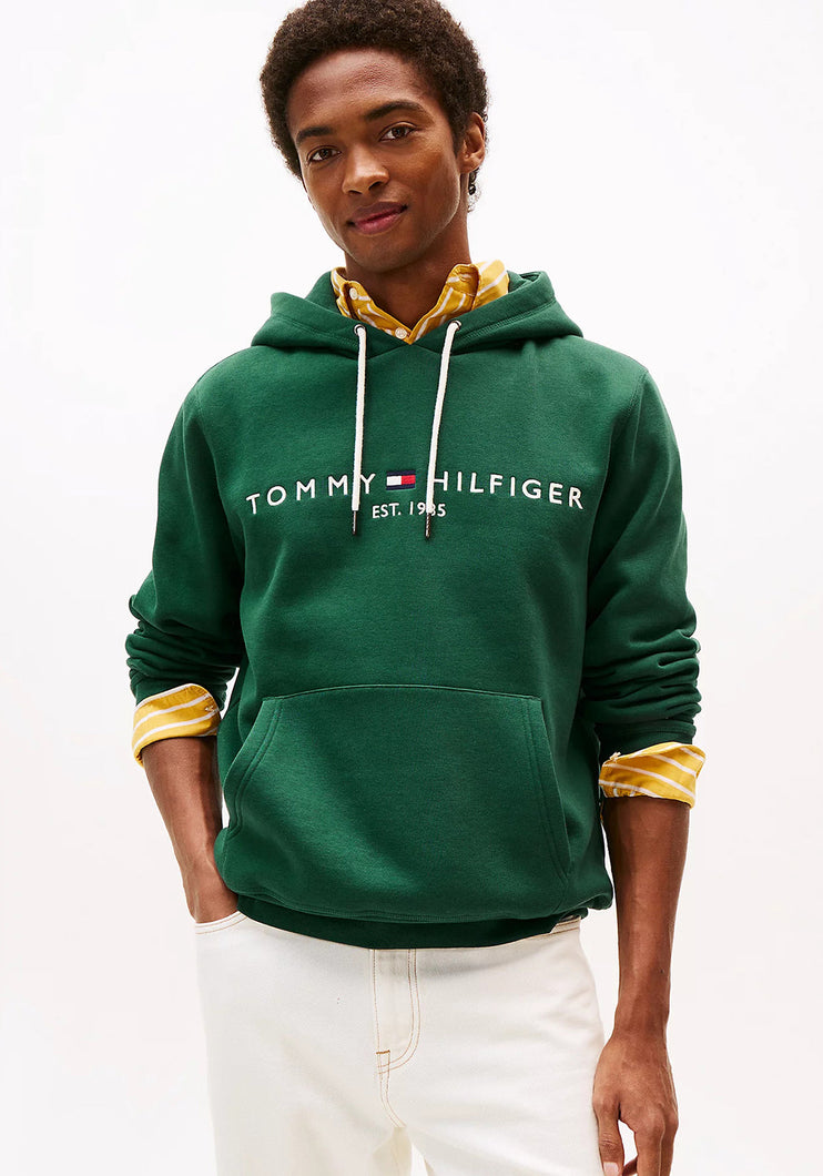 Tommy Hilfiger Dark Green Hoody mw0mw11599 l6k