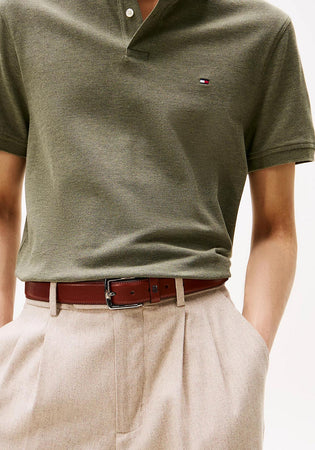 Tommy Hilfiger Olive Green Polo Shirt mw0mw17770 mrl