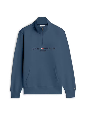 Tommy Hilfiger Sea Blue Zip Sweat MW0MW20954 dbz