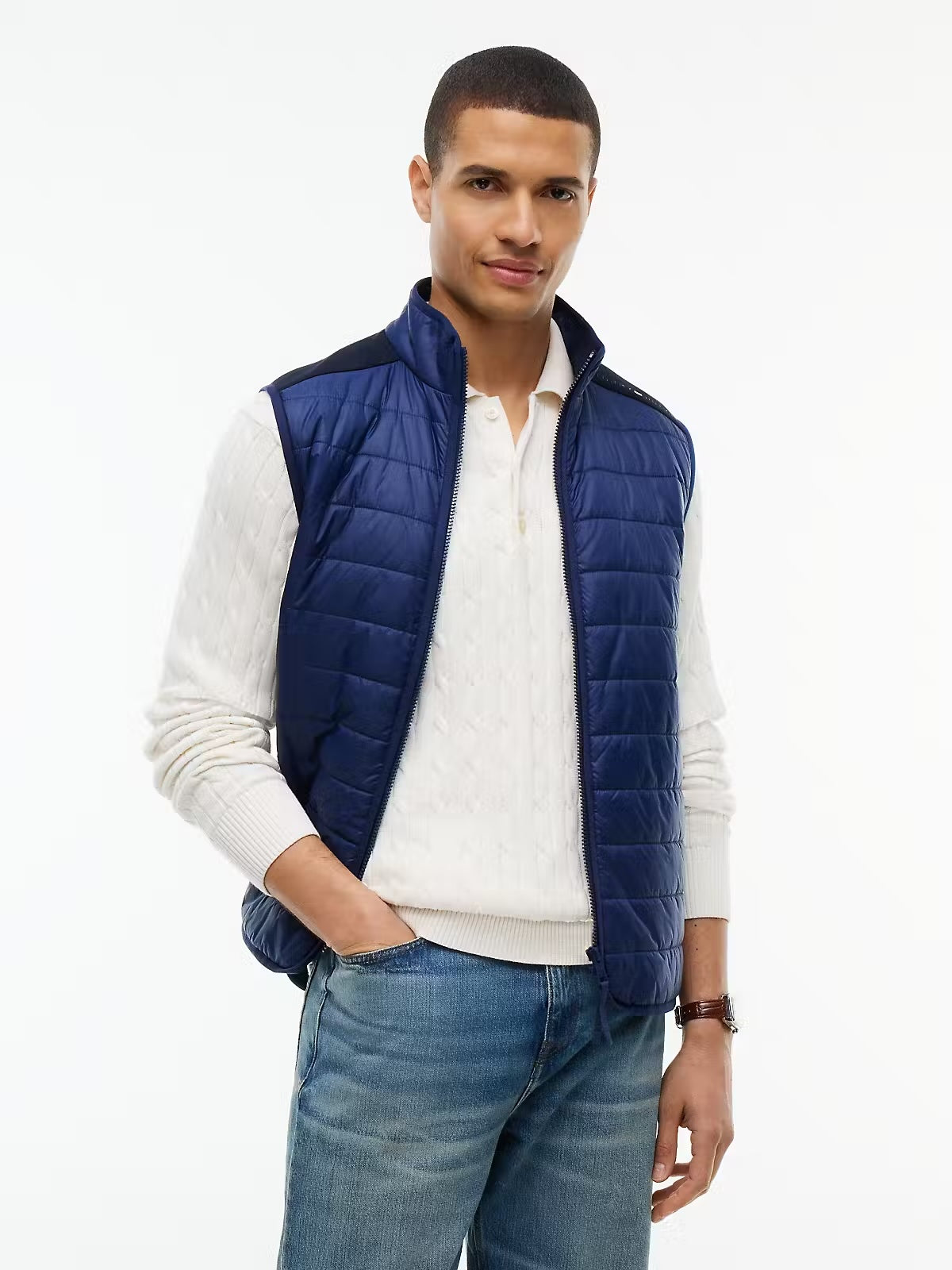 Tommy Hilfiger Navy Blue Gilet MW0MW44678 DCC