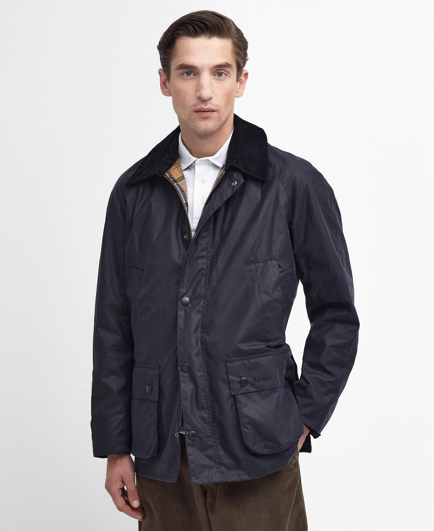Barbour Ashby Wax Navy mwx0339 ny92