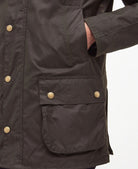 Barbour Ashby Wax Olive mwx0339 ol71