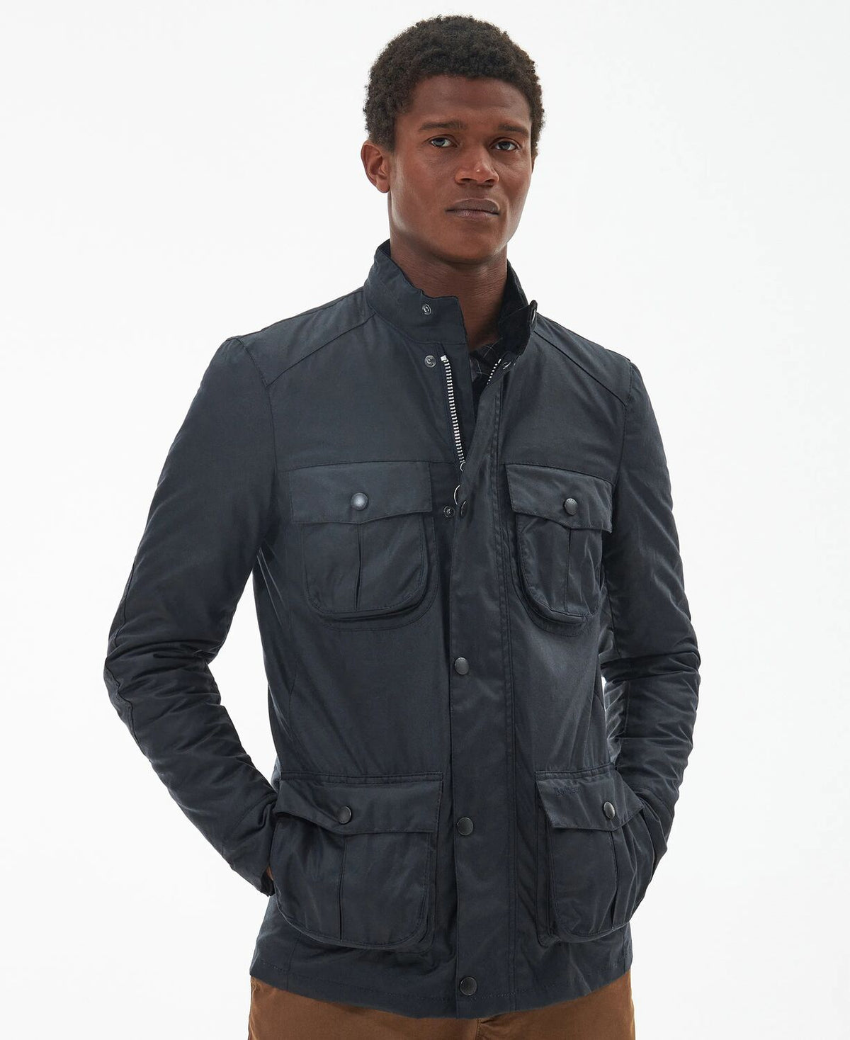 Barbour Corbridge Wax Navy mwx0340 NY93