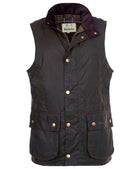 Barbour Westmorland Wax Olive Gilet MWX0723 ol71