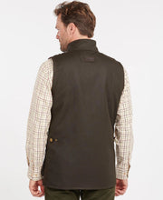 Load image into Gallery viewer, Barbour Westmorland Wax Olive Gilet MWX0723 ol71