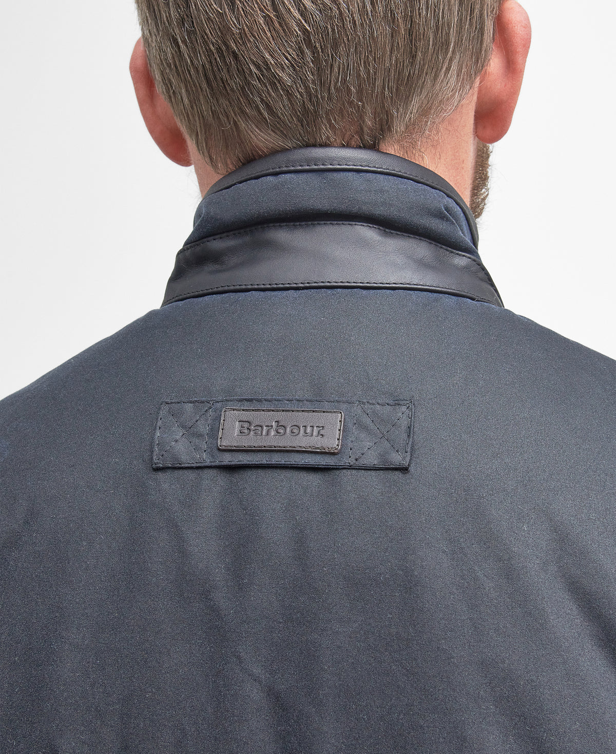 Barbour Hereford Wax Jacket Navy mwx1213 ny92