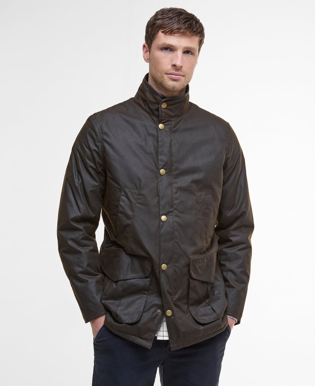 Barbour Hereford Wax Jacket Olive mwx1213 ol71