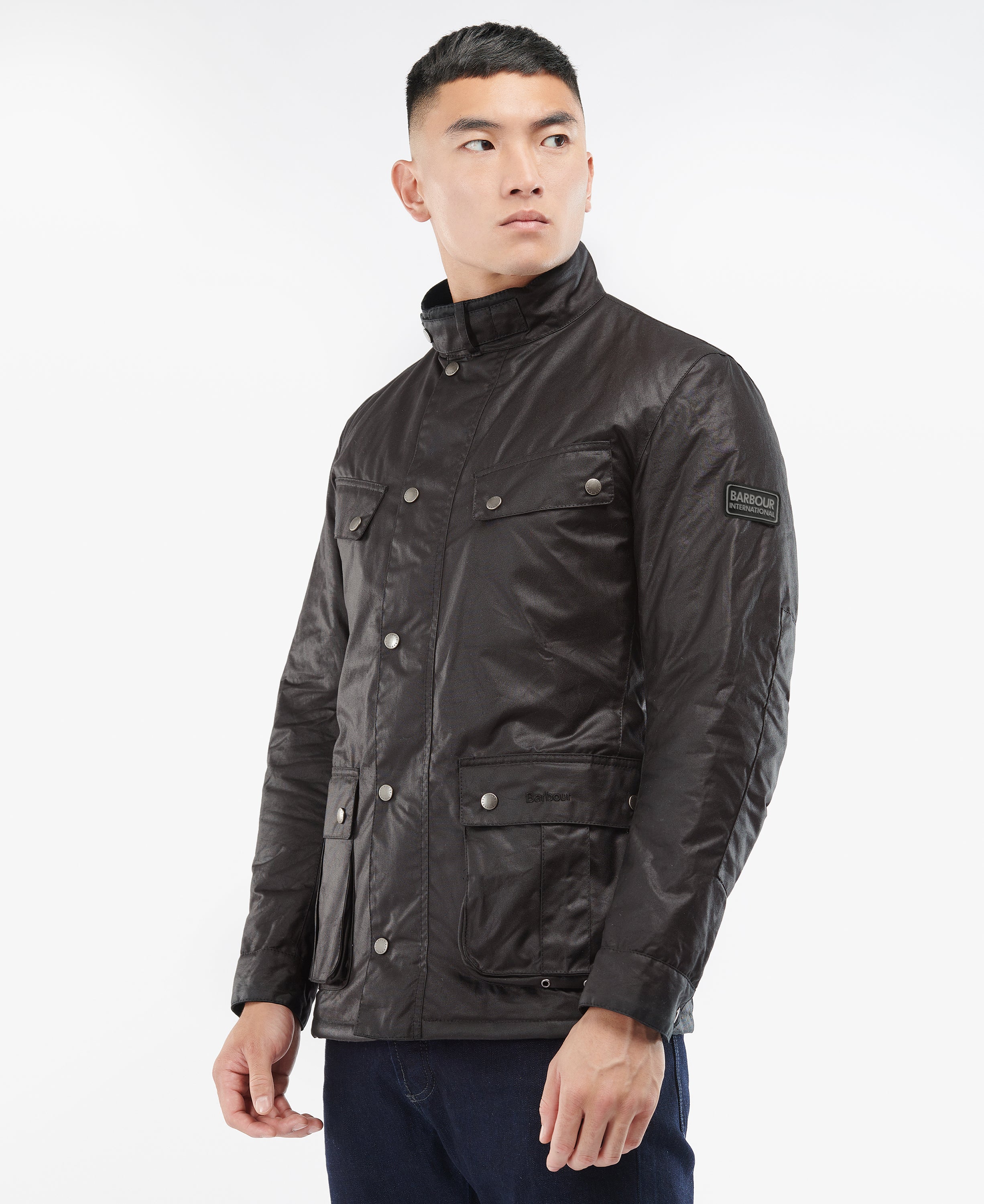 Mens slim fit barbour wax jacket hotsell