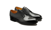Load image into Gallery viewer, Barker Black Oakham with Rubber Sole