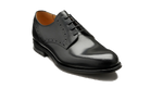 Barker Black Oakham with Rubber Sole