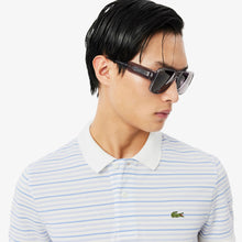 Load image into Gallery viewer, Lacoste Blue Striped Polo PH0871 WB5