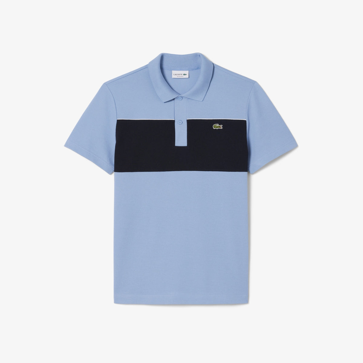 Lacoste Blue Colour Block Polo PH0895 3PT