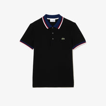 Load image into Gallery viewer, Lacoste | Regular Fit Tipped Stretch Polo in Black | PH3461 031