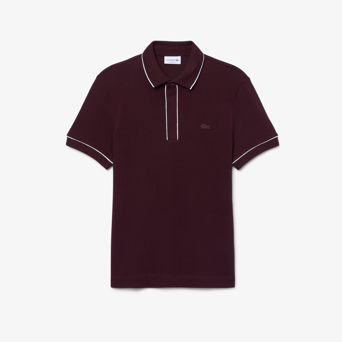 Lacoste Paris Burgundy Polo Shirt PH8184 3KE