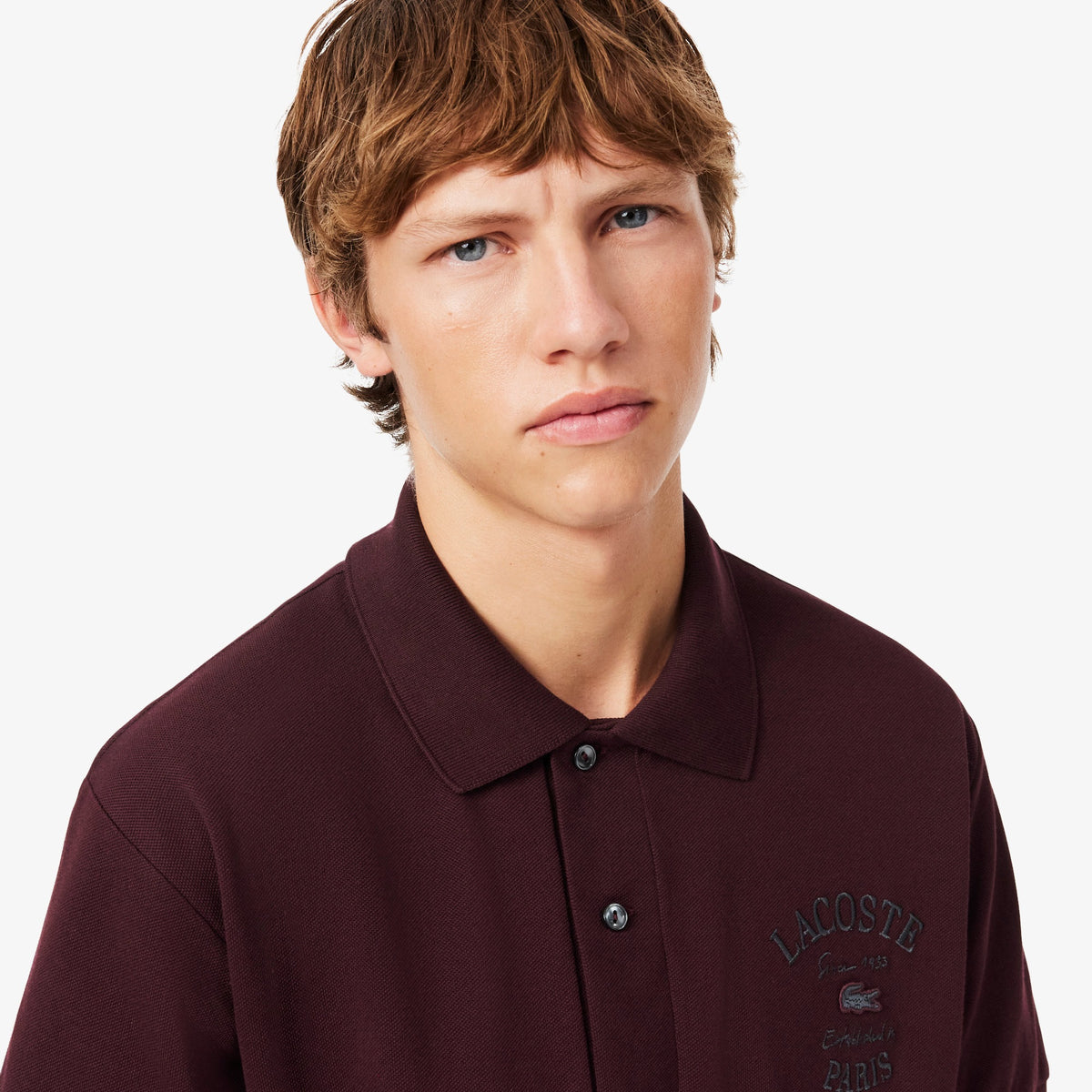 Lacoste Burgundy Polo Shirt PH9774 3KE