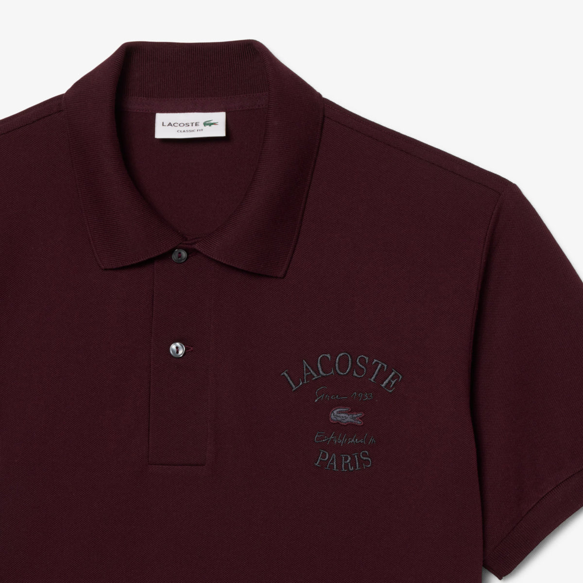 Lacoste Burgundy Polo Shirt PH9774 3KE