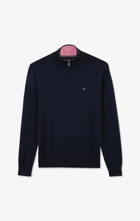 Eden Park Navy Zip Knit PPNIPUE0022 blf