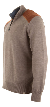 Paul Shark Beige Zip Knit 15311126 661