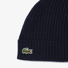 Lacoste Wool Navy Beanie RB0001 166
