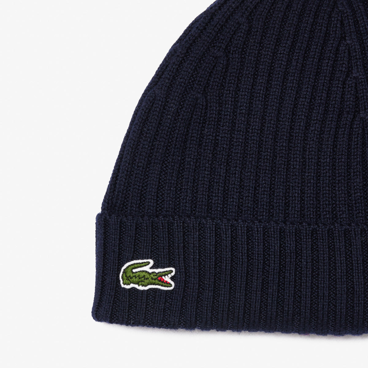Lacoste Wool Navy Beanie RB0001 166