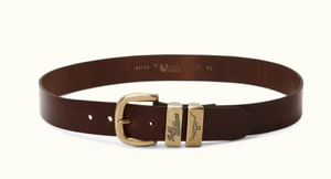 RM Williams | 1.5 Inch Drover Leather Jeans Belt in Mid Brown | BSF5ACH24 01