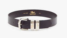 Load image into Gallery viewer, RM Williams Black Belt with Silver Buckle CB583 02